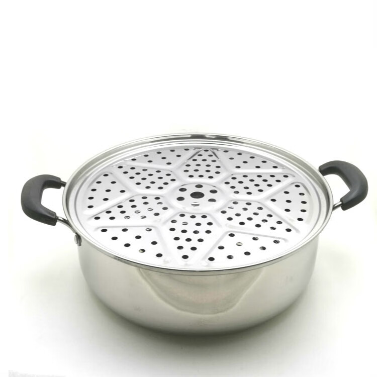 同款高盖蒸火锅桑拿锅蒸汽火锅 家用不锈钢蒸锅火锅桑拿锅鱼鸡海鲜锅