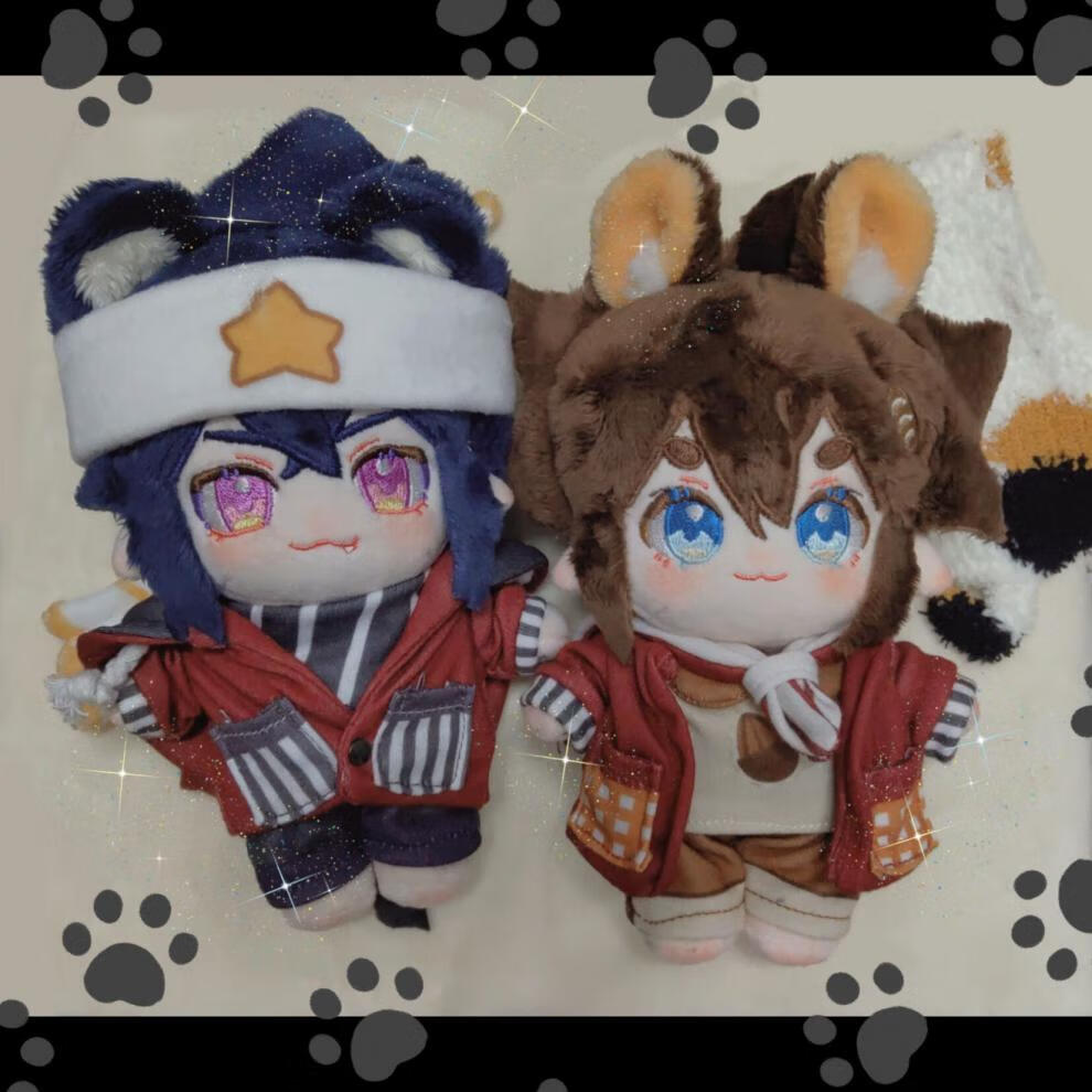 凹凸世界周边玩偶雷安娃娃雷狮安迷修二次元凹凸世界毛绒抱枕玩偶 一