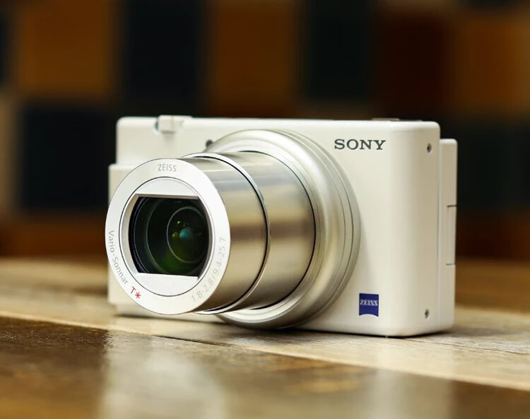 索尼(sony)zv-1学生入门级卡片高清微单vlog自拍美颜数码相机zv1 白色