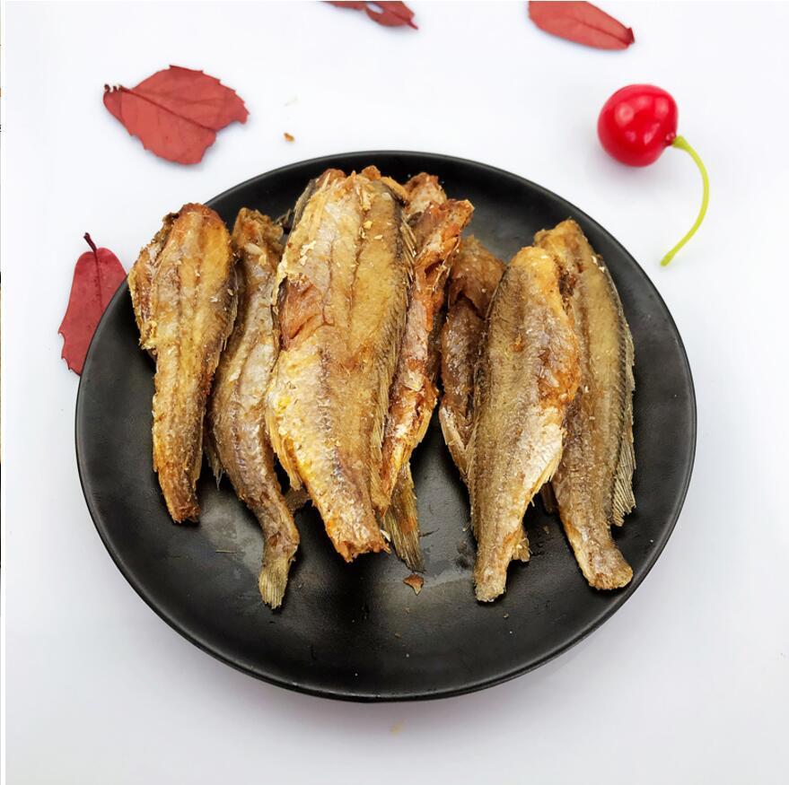 恒和味玺香酥小黄鱼酥原味香辣味袋装小黄鱼干舟山特产500g香酥小黄鱼