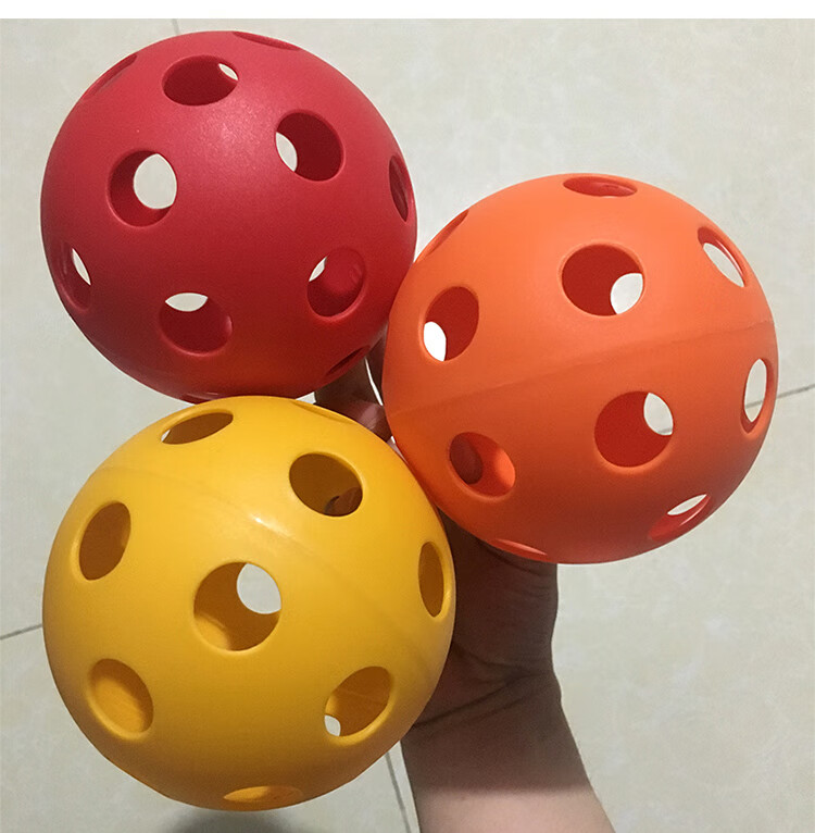 婴儿扣洞洞玩具 洞洞球早教婴幼儿童手抓球多孔抠洞抓握红球触觉感知