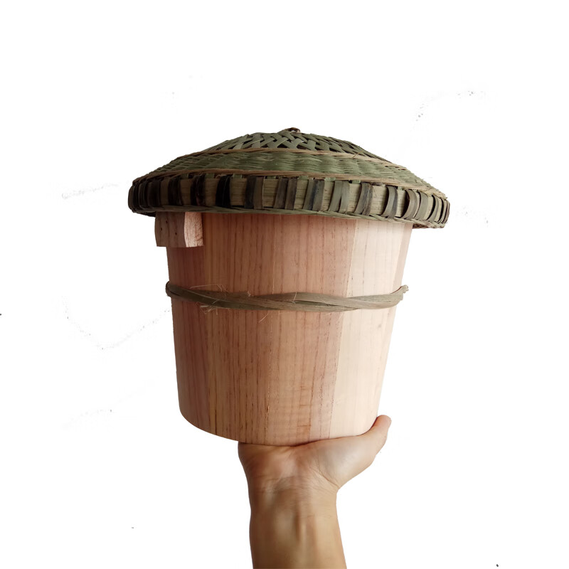 莱瑞斯竹编锅盖竹盖子蒸子盖正子盖竹蒸盖蒸饭木桶盖家用纯手工小号