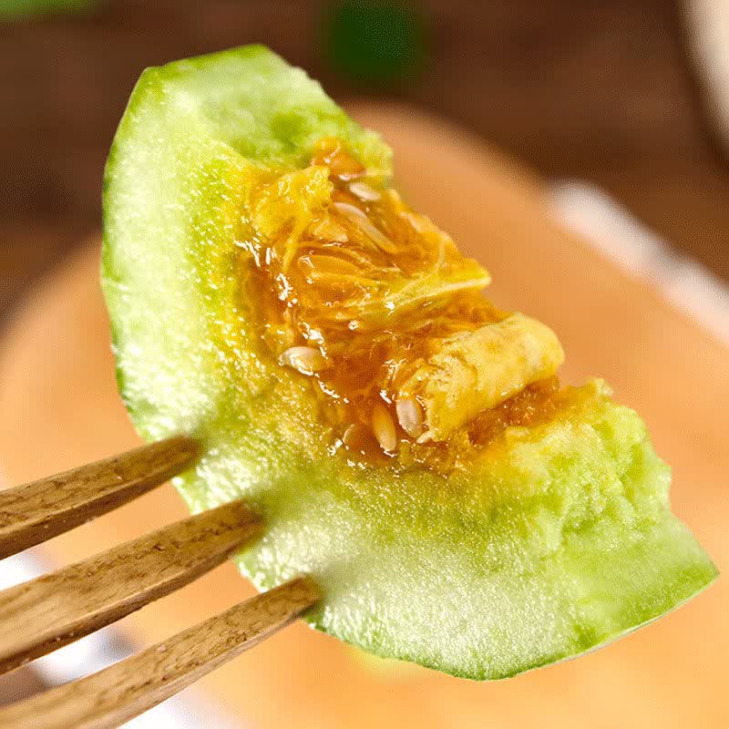 羊角蜜甜瓜皮薄脆甜爽口头茬孕妇应季新鲜水果香脆甜蜜瓜顺丰直送 【4