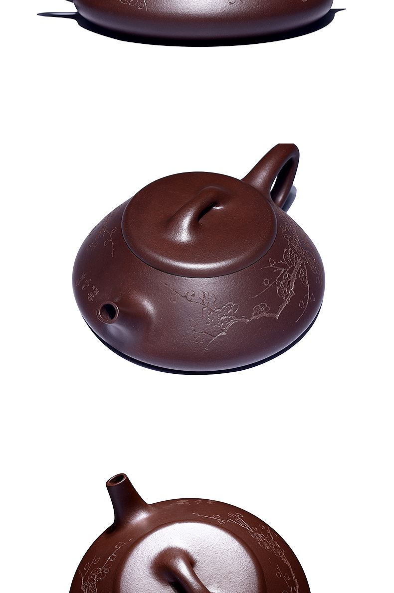 古悦堂紫砂壶宜兴名家纯全手工茶壶名家张健功夫茶具纳瓢壶纳瓢壶