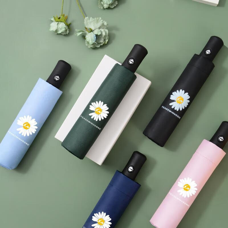 南厝新品掌心伞贵族伞掌中伞掌心太阳伞双层加倍防晒2021新款自动5折