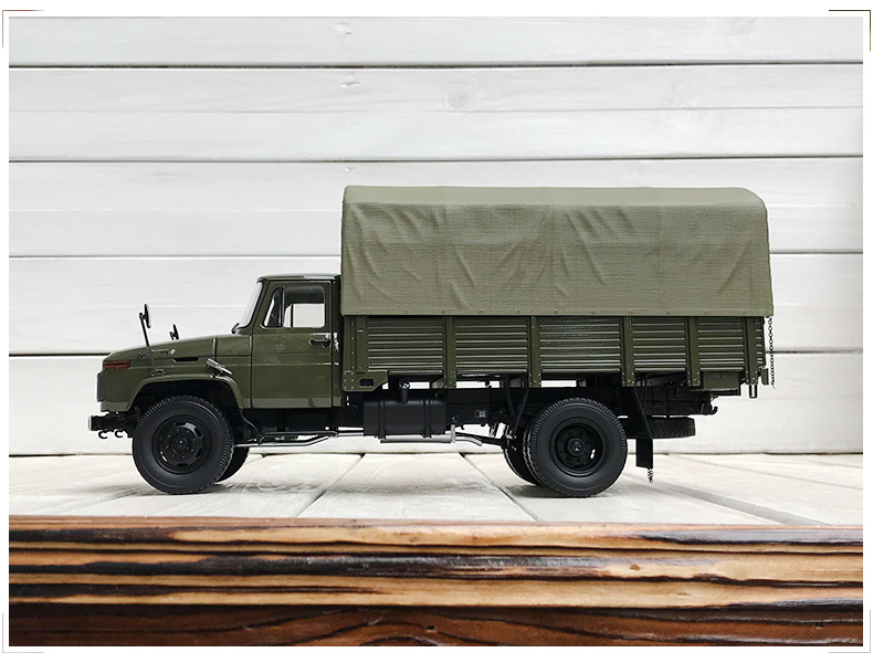 解放卡车模型 重卡 1:24 一汽 ca141 卡车高栏 解放141 汽车模型载