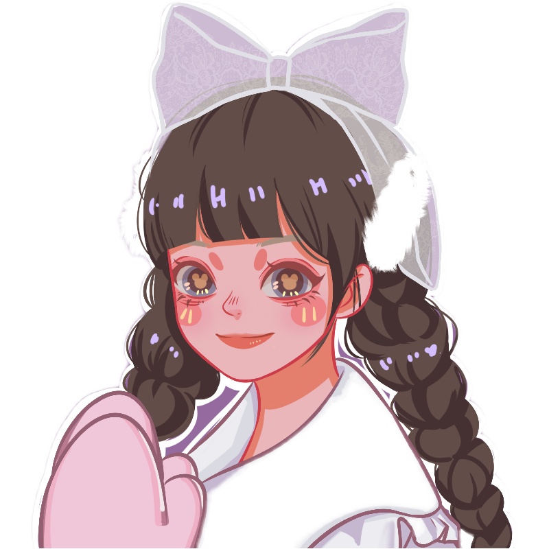 鸭鸭风定制q版手绘头像女画卡通漫画动漫画像真人照片微信约稿鸭鸭风