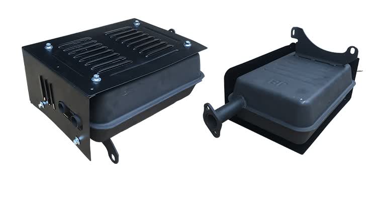 5kw消音器 消声器8kw排气管 2kw-3kw机组【图片 价格 品牌 报价】