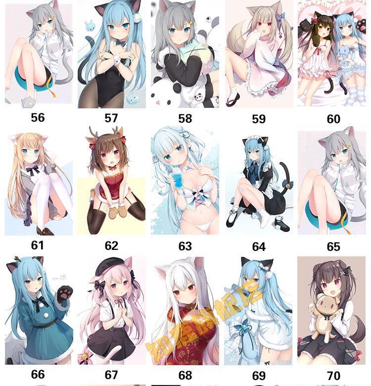 猫雨雫卡贴动漫猫猫女孩甘城周边水晶学生饭卡公交卡门禁卡贴定制 猫