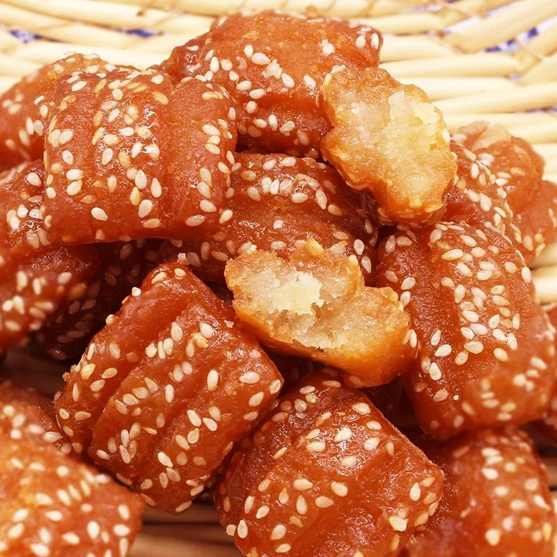 现做现发蜜三刀蜜翻花芝麻条传统糕点山东特产1斤蜜三刀蜜翻花精品