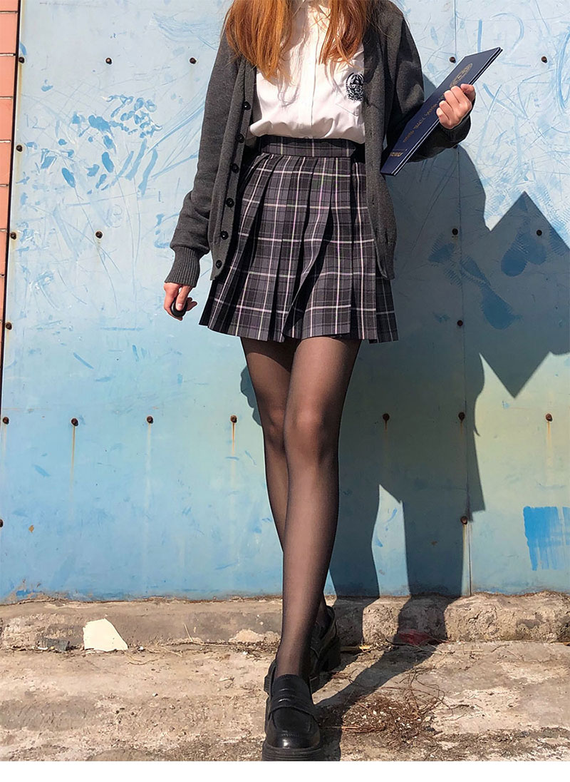 柯润莱黑丝袜女jk学姐仙女范薄款透明性感情趣防勾丝黑色连裤袜任意剪