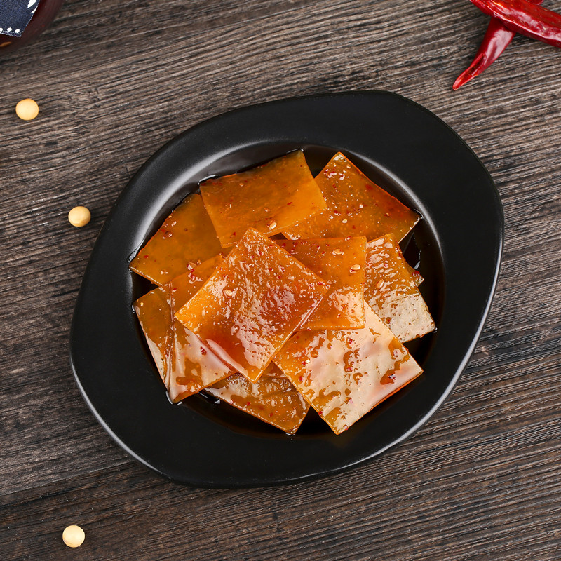 重庆产袁驿豆干100g10袋有嚼劲儿梁平豆腐干麻辣味五香味麻辣5袋五香5