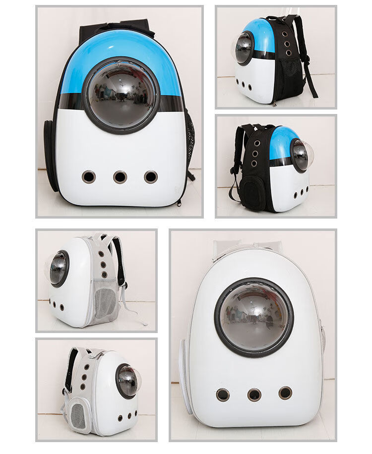 猫包多花色多造型猫咪外出宠物狗狗太空舱双肩循环透气背包太空罩侧开