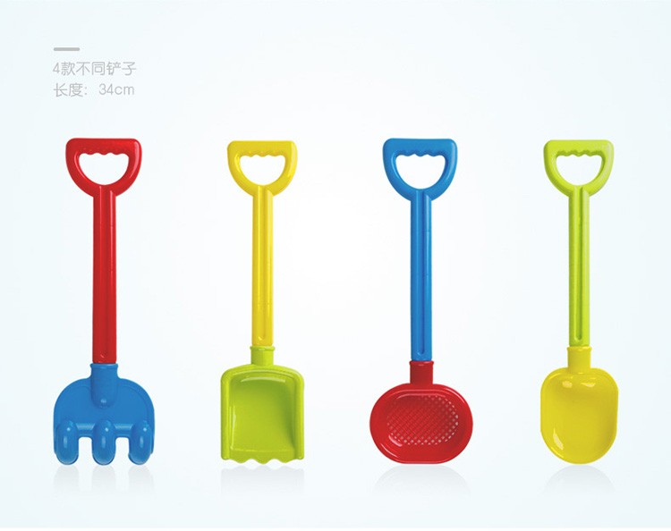 维咔琳儿童沙滩玩具套装宝宝铲子和桶挖沙子工具玩沙铲套装神器决明子