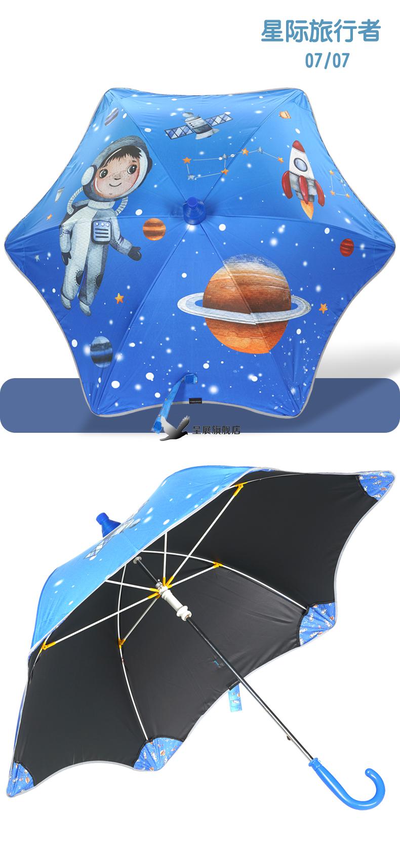 奥特曼雨伞大号儿童男童小学生男孩幼儿园安全伞圆角儿童伞防夹手