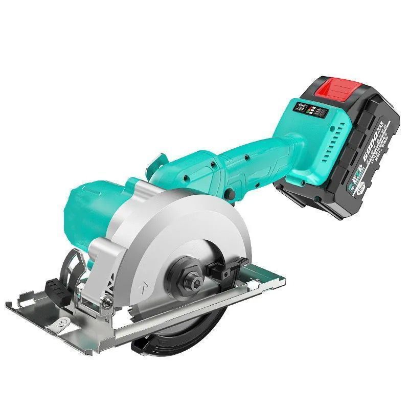 5寸无刷电圆锯木材石材切割机多功能云石机手提锯可用锂电池 5寸无刷