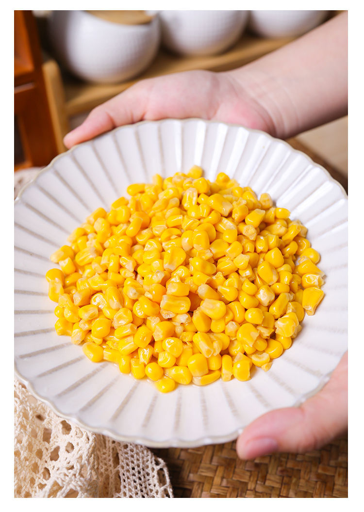 朴小样东北甜玉米粒 即食水果玉米粒榨汁沙拉玉米烙新鲜免煮200g 甜