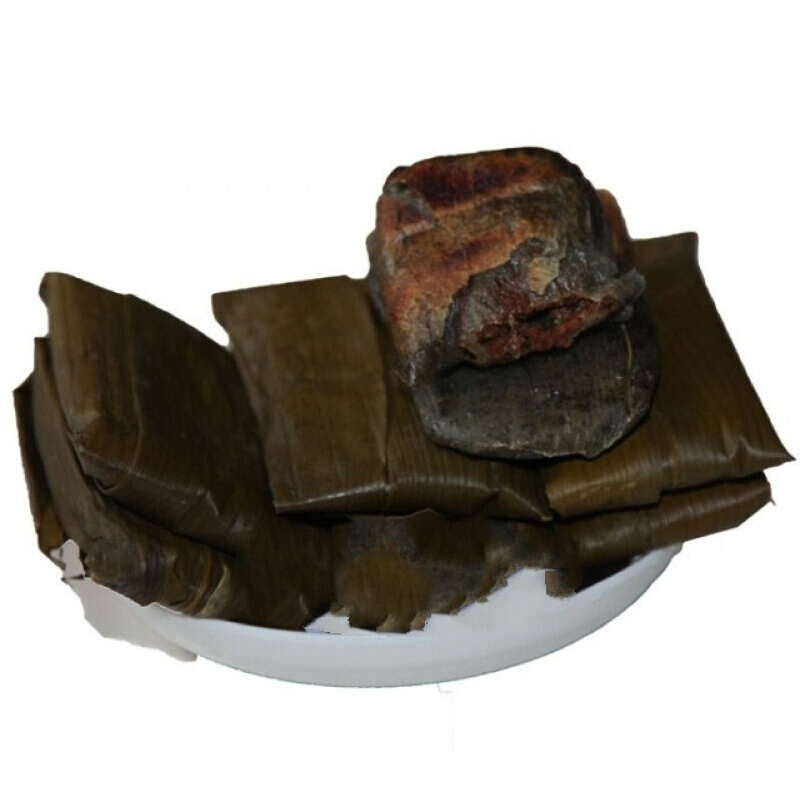 湖南 常德 桃源土特产 年货 手工原味蒿子粑粑 棕叶粑粑 500g 芯子