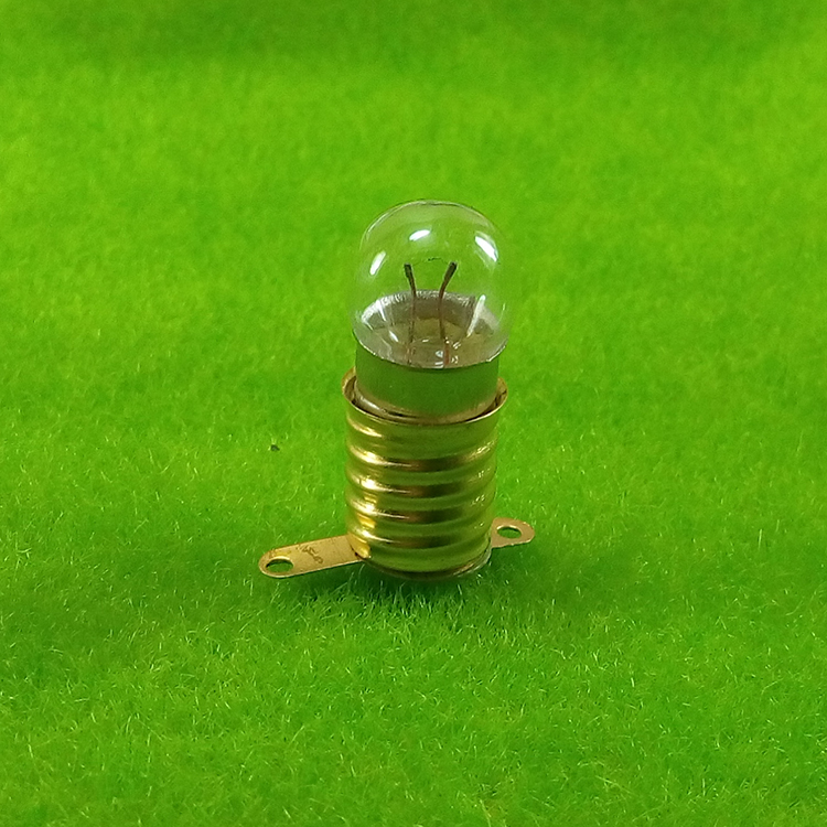 圆头螺口小电珠灯泡实验老式手电e10电筒 灯座【图片 价格 品牌 报价