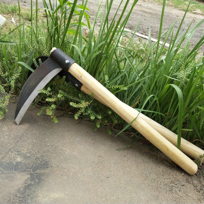 割草刀镰刀割草农用锰钢全钢柴树割韭菜神器收割工具农具大全sm 一号