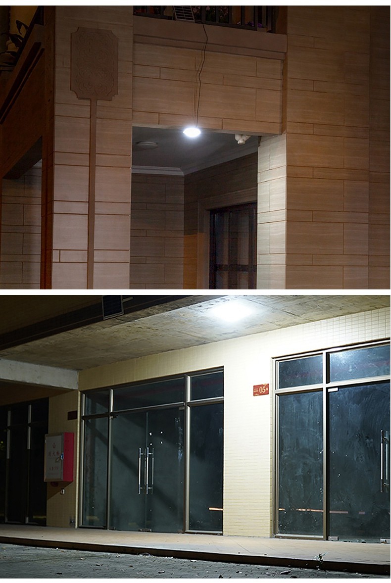 太阳能灯家用室内卧室吸顶灯大美光瑞小区楼道灯别墅花园走廊灯太阳能