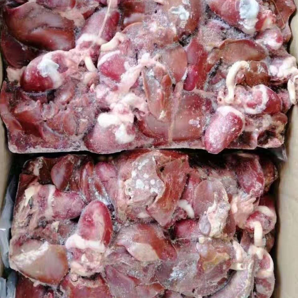新鲜冷冻鹅心肝鹅心鹅肝5斤家庭装新鲜的鹅心肝自家吃5斤家庭装