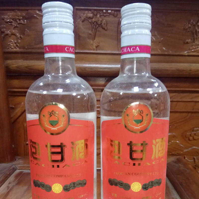 云南甘蔗酒纯甘蔗酒泡甘酒52度500ml白酒口味甘爽回味甘甜光瓶白酒