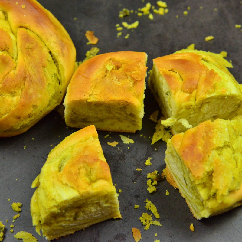 临夏锅盔苦豆群锅甘肃特产兰州香豆昆锅馍馍老式面点手工速食 糖锅盔