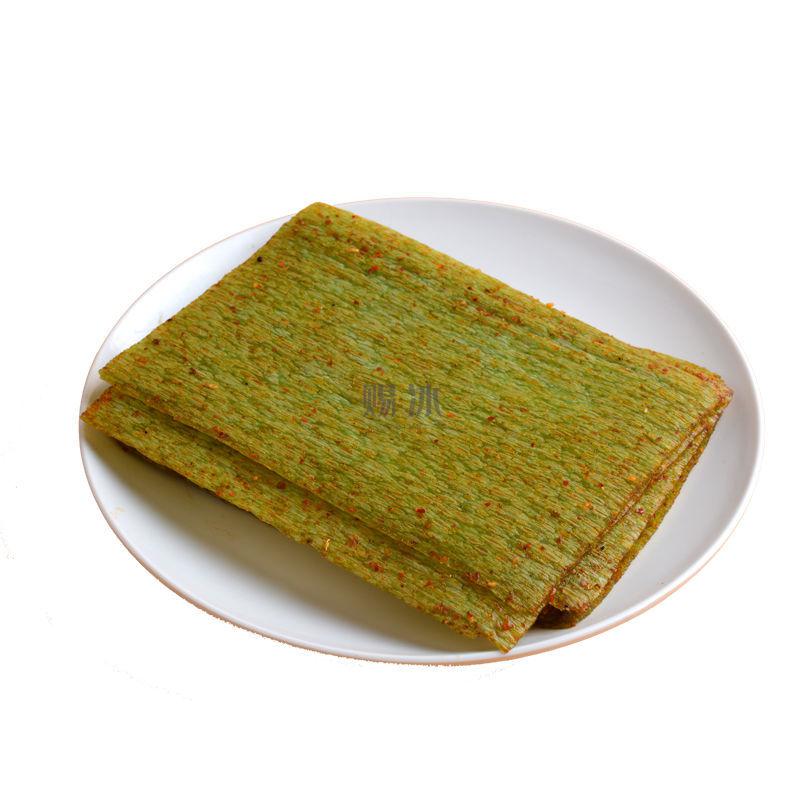 黄奇隆辣条蜘蛛侠辣片大绿片绿麻辣味辣手撕辣片河南绿色的零食8090后