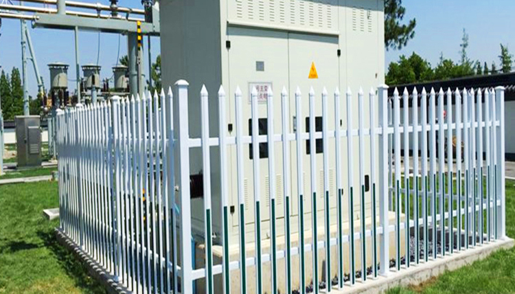 高压变压器防护栏 定制pvc塑钢变压器护栏配电箱电力箱变安全绝缘围栏