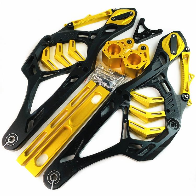 龙骨平叉鬼一战速劲战四代目小龟铝合金平叉龙骨排骨平叉cnc改装平叉