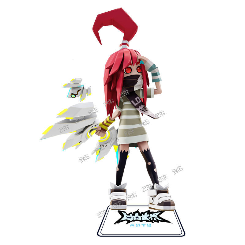 大立牌3d《凹凸世界》生日礼物安迷修雷狮罗斯格瑞金凯莉安莉洁 1艾比