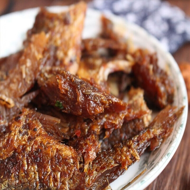 微山湖酥鱼五香鲫鱼150g-250g 五香糟鱼 开袋即食鱼 150g2包