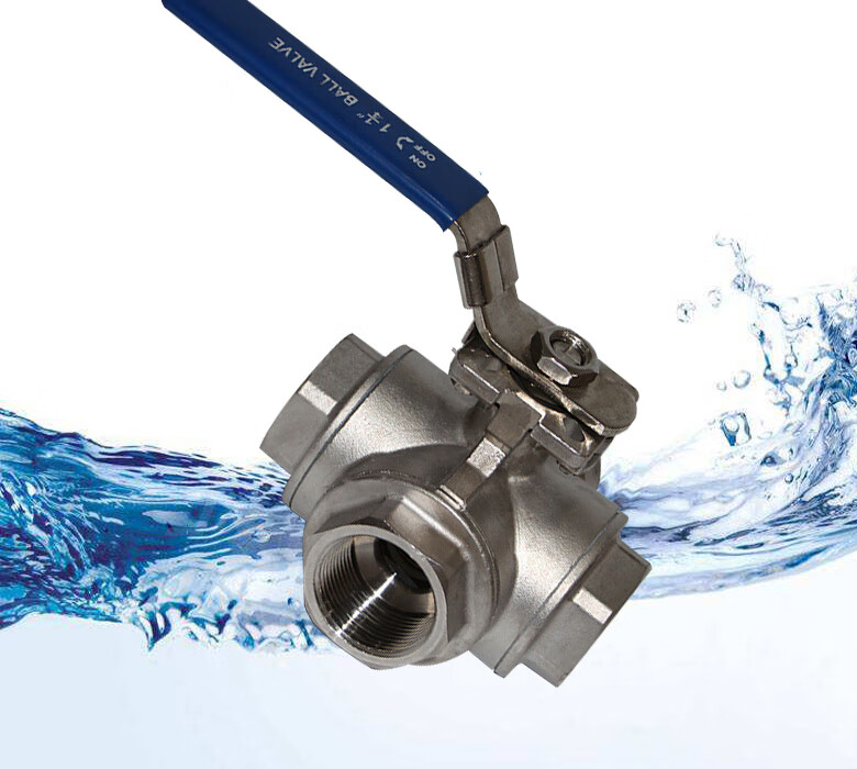 不锈钢螺纹四通球阀 四通球阀 丝扣球阀 dn40【图片 价格 品牌 报价】