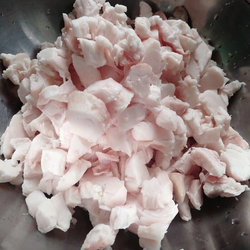 新鲜猪板油猪油新鲜农家土猪大油现取猪肥油出油高美旺吉4斤农家猪