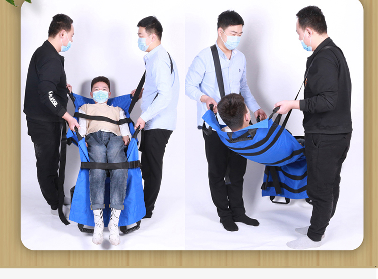 急救软担架多功能折叠担架布家用上下楼梯拐弯担架偏瘫老人移位垫普通