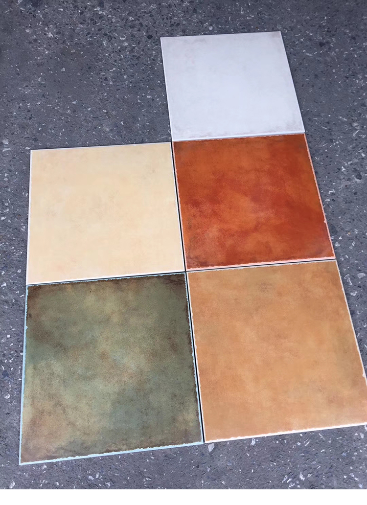 美式乡村仿古砖直角砖500x500客厅餐厅复古瓷砖阳台地砖 m516 500*500