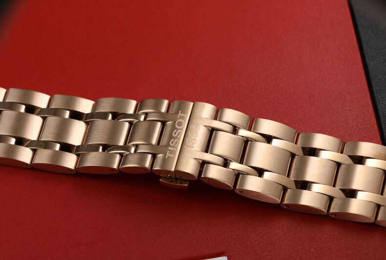 适用于适配库图t035天梭1853钢带钢链表带手表链t035407at035627a配件