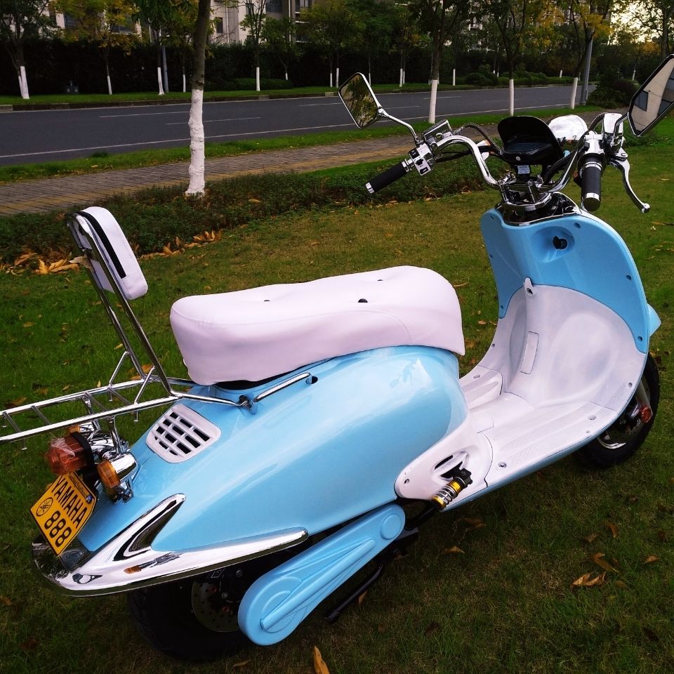 大龟王电动车电瓶车大功率踏板摩托车72v锂电池外卖爬坡长跑王 磨砂红