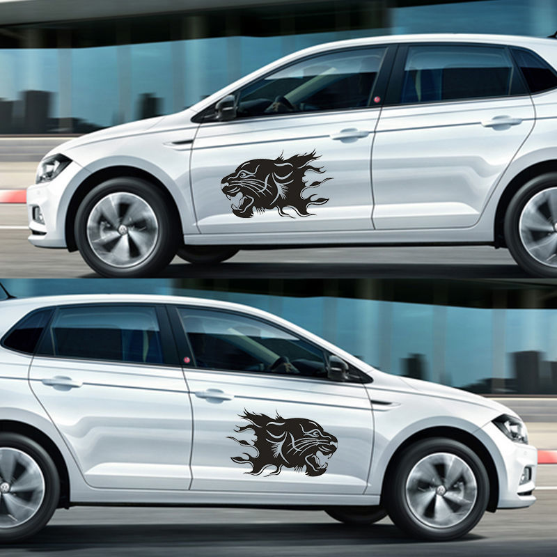 汽车遮划痕贴纸车门贴车身贴纸动物个性装饰贴画汽车拉花划痕遮挡老鹰