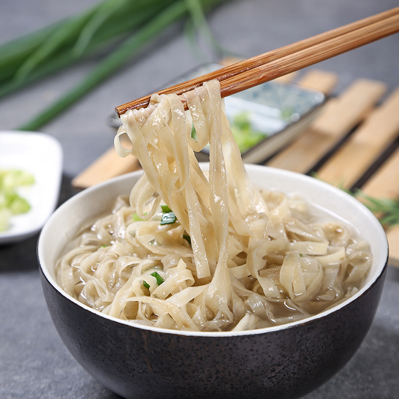 黄岐鱼面500g福建福州连江特产 手工自制干鱼丝面火锅海鲜9人份纯