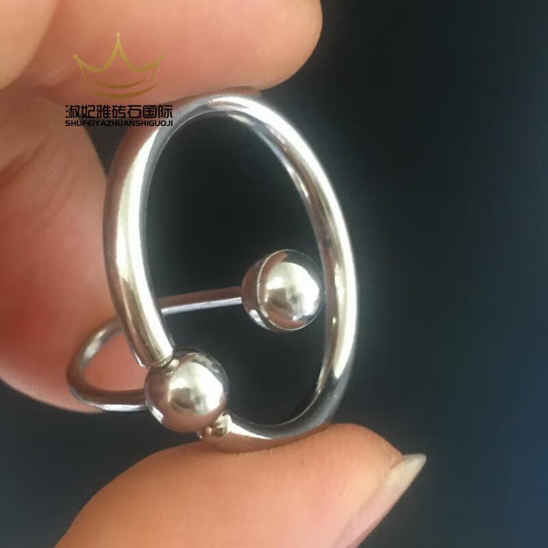 男士阴环免穿孔男性阴环饰品pa套环钛钢大内径环不易过敏潮人体穿刺