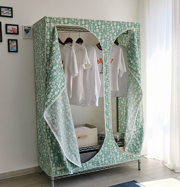 美之高布衣柜 棉麻布衣橱外罩空间大师衣柜布套美之高衣架防尘罩子