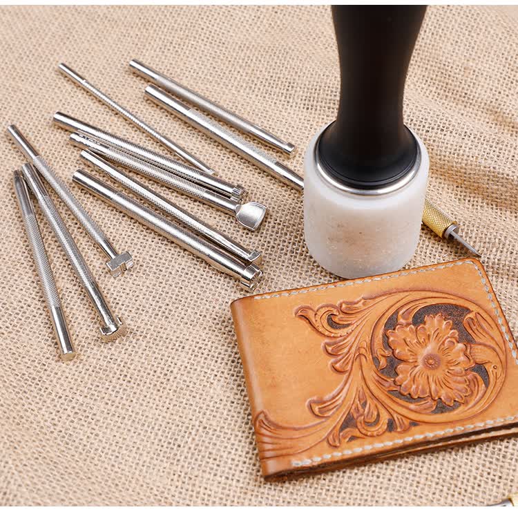 diy皮雕工具印花工具合金材质皮雕工具皮雕用印花工具定制印花工具