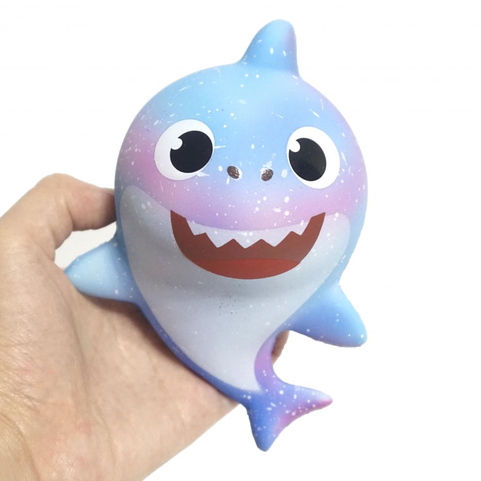 babyshark玩具 鲨鱼宝宝一家babyshark公仔解压发泄创意小玩具礼物慢