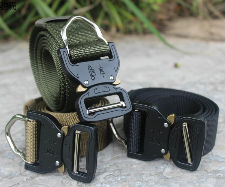驴霸韧性强耐拉战术腰带快挂男军迷户外多功能训练快开内腰带女垂降扣