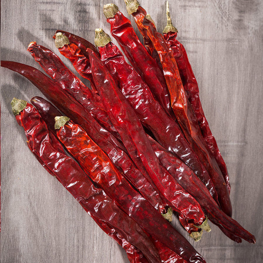 四川二荆条干辣椒中辣特香一斤提色提香辣椒粉面二荆条干辣椒 二荆条