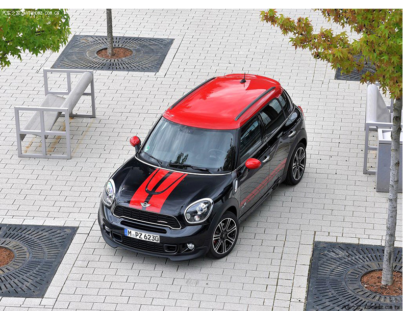 宝马mini迷你车贴拉花countryman车身贴腰线cooper引擎盖车头贴纸