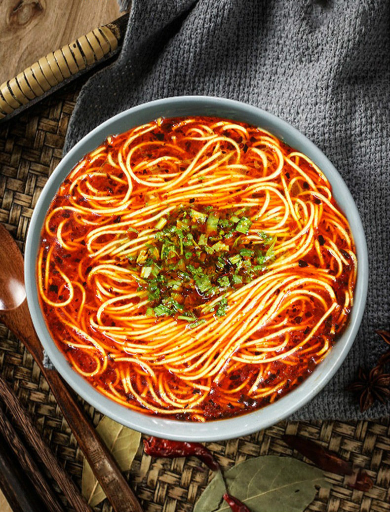 清真小香厨 小香厨清真兰州牛肉面拉面回族小吃兰州特色拌面拉面冲泡