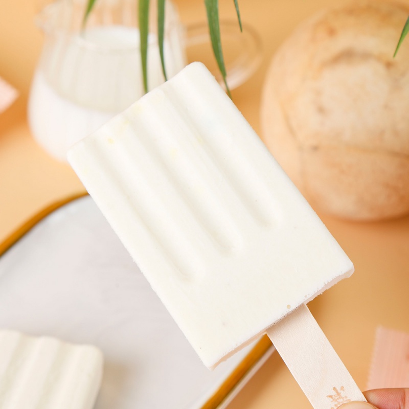 2022红旗生打椰鲜果冰淇淋75g网红水果椰奶雪糕冰棒冷饮焦糖拿铁5生打